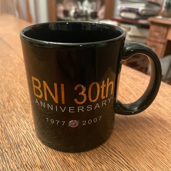 BNI Bechtel 30th Anniversary 1977-2007 Coffee Cup Mug by M Ware